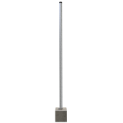 Sign post | with concrete block | SET |  60 mm | length: 2500 mm